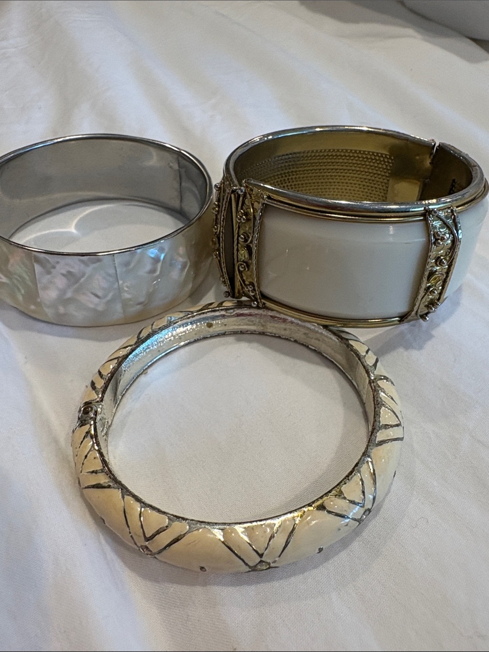 Vintage bangles -3 of them